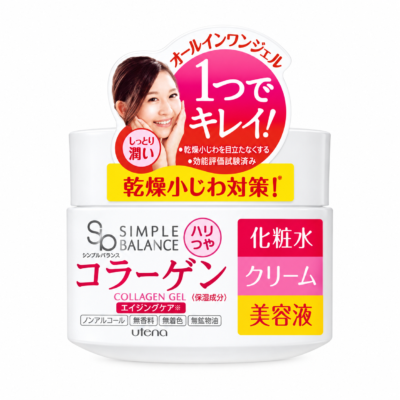 Utena Simple Balance Collagen – Гель-серум с коллагеном и керамидами 100г