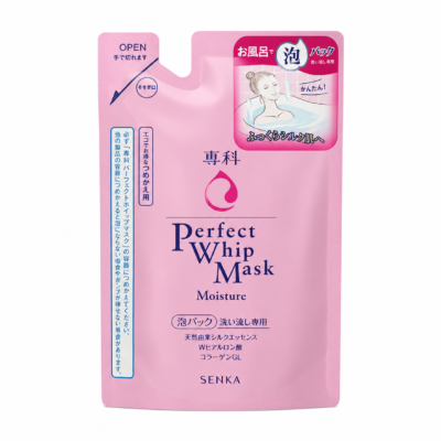Shiseido Senka Perfect Whip Mask Moisture – Mitrinoša sejas maska-putas 130ml
