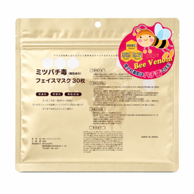 SPC Bee Venom Face Mask – Тканевые маски для лица с пчелиным ядом 30шт