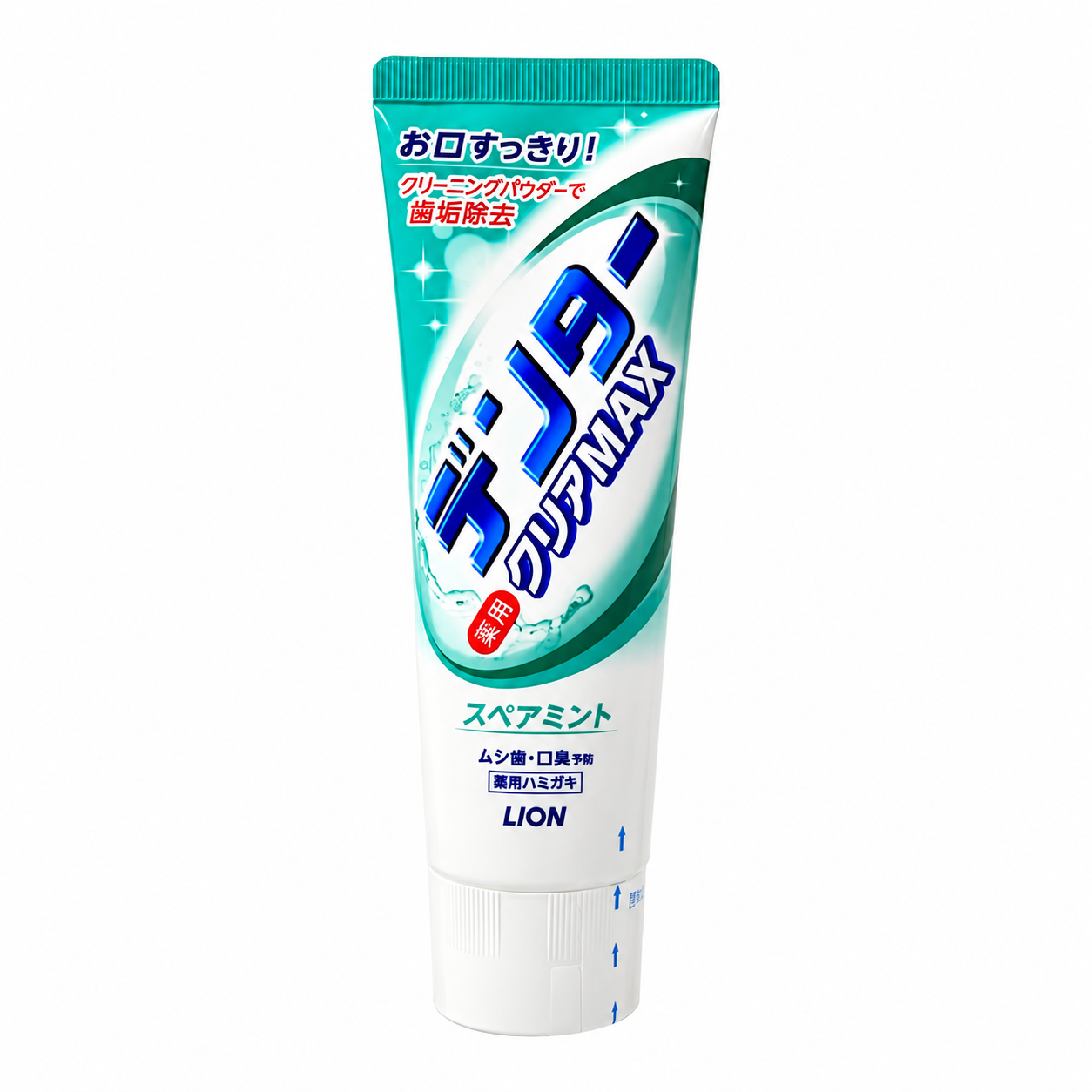 Lion Denta Clear MAX – Зубная паста с монофторфосфатом натрия (1450 ppm F⁻) 140г