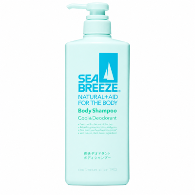 Shiseido Sea Breeze Cool & Deodorant – Atsvaidzinoša dušas želeja ar kopjošu efektu 600ml