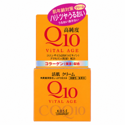 Kose Cosmeport Q10 Vital Age – Sejas krēms ar koenzīmu Q10 un kolagēnu 40g