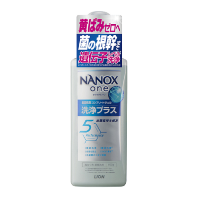Lion Nanox One Washing Plus - Īpaši koncentrēts šķidrais veļas mazgāšanas līdzeklis 600g