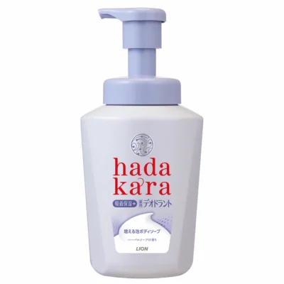 Lion Hadakara Herbal Soap Scent Putojoša dušas želeja ar augu ziepju aromātu 550ml