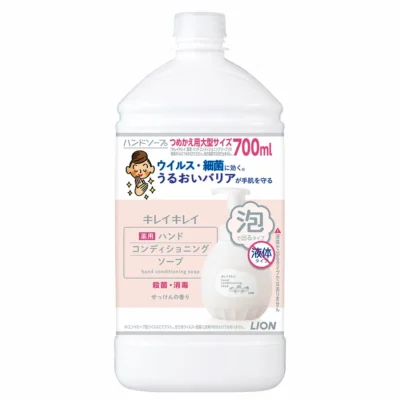 KireiKirei Foaming Hand Conditioning Soap - Kondicionējošas putu ziepes rokām ar maigu aromātu 700ml