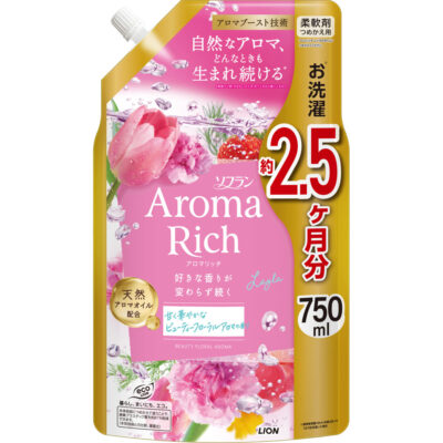 Lion Soflan Aroma Rich Layla Парфюмированный кондиционер-концентрат 750мл