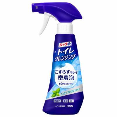 Lion Look Plus Toilet Cleansing Lool Minty Fresh Putu tīrīšanas līdzeklis tualetes podiem un virsmām 300ml