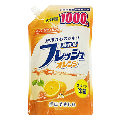 Mitsuei Herbal Fresh Orange - Trauku mazgāšanas līdzeklis 1000ml