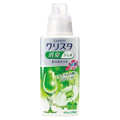 Lion CHARMY Crysta Clear Gel - Гель для посудомоечной машины с цитрусово-травяным ароматом 480г